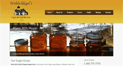 Desktop Screenshot of fingerlakesbulkmaplesyrup.com